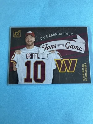2022 Donruss Dale Earnhardt Jr Fans of the Game #FG-DE Commanders - Image 1 of 2
