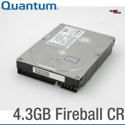 IDE ATA HDD QUANTUM FIREBALL ST 4.3AT 4.3GB CR43A011 4303AT FESTPLATTE HARD DISK - Bild 1 von 3