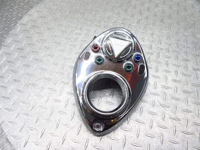 2002 02-08 Triumph Bonneville America Tank Cover Fairing Indicator Dash Lights - Image 1 of 4