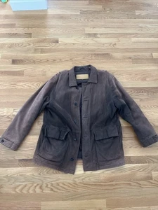 Leather Timberland Jacket | SIZE Large  - Picture 1 of 4