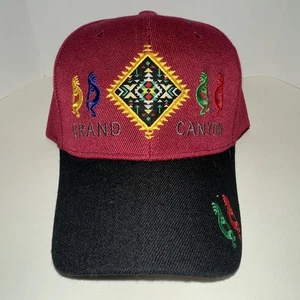Mütze/Mütze Grand Canyon bestickt. Verstellbar. Neu. Rot/Schwarz. - Bild 1 von 6