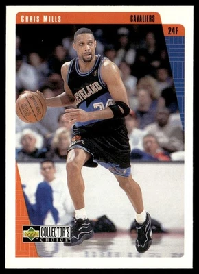 1997-98 Collector's Choice Chris Mills Cleveland Cavaliers #24 - Image 1 of 2