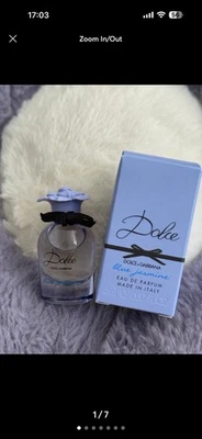 Dolce & Gabbana синий жасмин парфюмированная вода мини духи брызги 5 мл.17 жидкой унции новый - Изображение 1 из 4