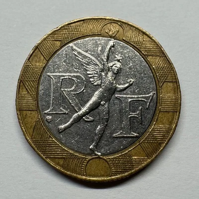Francia 1991 10 francos - moneda #C-078 Foto 1 de 2