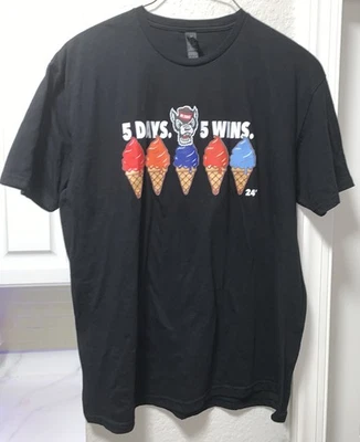 Camiseta Torneo NC State Wolfpack 2024 ACC Talla XL Foto 1 de 4