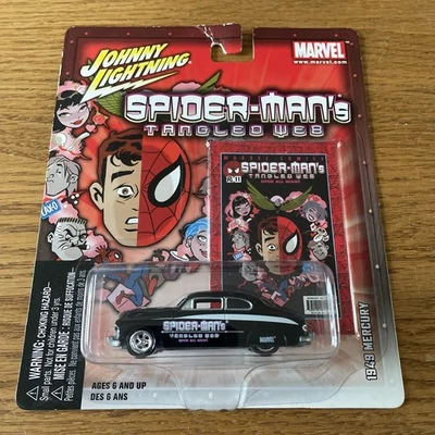 Johnny Lightning Marvel The Amazing Spider-Man 1949 Mercury Diecast Nuevo  Foto 1 de 4