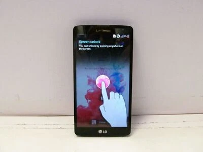 LG VS880 G Vista 8GB (Verizon) 4G LTE Android Black Smartphone UNKNOWN ESN - Image 1 of 4