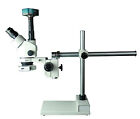 Microscope à flèche stéréo pour circuit imprimé 90 x avec caméra en direct HLS EHS