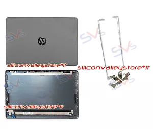 CERNIERE E SCOCCA BACK COVER LCD HP 250 G6 - HP 255 G6 L13912-001 GRIGIO - Picture 1 of 3