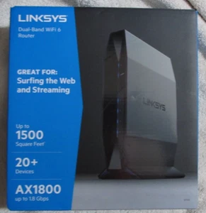 Linksys E7350 AX1800 Dual-Band WiFi 6 Router Speeds up to 1.8 Gbps USED ONE DAY - Picture 1 of 6