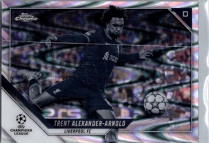 2021-22 Topps Chrome UCL - Trent Alexander-Arnold #99 Ray Wave Refractor - Bild 1 von 2