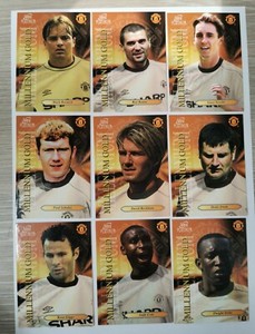 2000 Man Utd Lot 13 Beckham Keane Erwin Giggs Scholes Neville Yorke