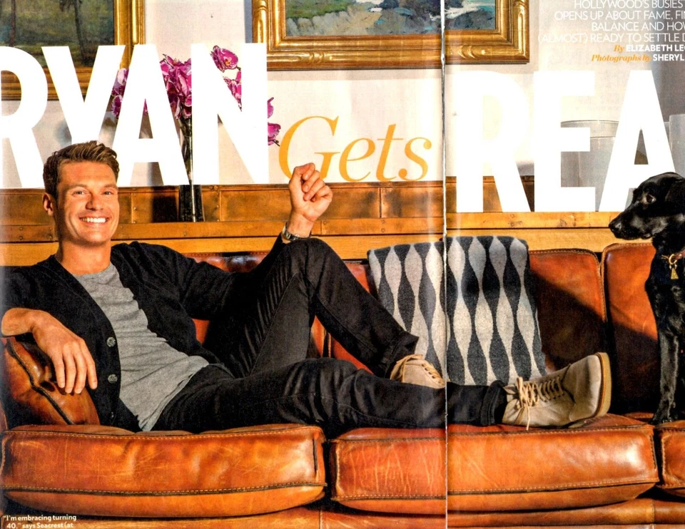 anfitrión Ryan Seacrest 45 separados, lote de recortes de páginas originales American Idol Foto 1 de 1