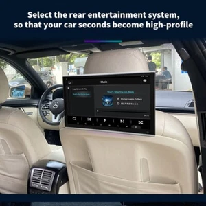 11.6" Android Headrest Monitor WIFI Car Player Bluetooth Rear Seat Entertainment - Picture 1 of 11
