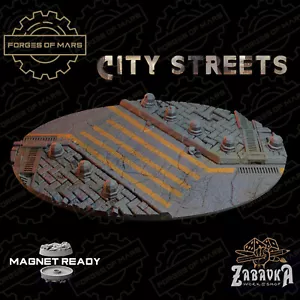 Bases - City Streets - Oval 170x109mm (x1) - Imagen 1 de 1