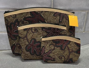 Borsa cosmetica Batik - Set di 3 - Foto 1 di 5