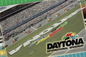 Postcard FL: Daytona International Speedway, Daytona Beach, Florida, 4x6, Unused - Picture 1 of 2