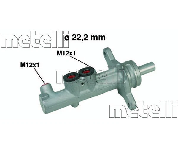 Cilindro de freno principal METELLI 05-0535 SEAT ALTEA XL Altea Foto 1 de 1