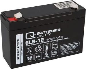 6V 12AH Batería AGM GEL Batería PEG PEREGO Vehículo infantil Kiderauto Coche eléctrico QB - Imagen 1 de 8