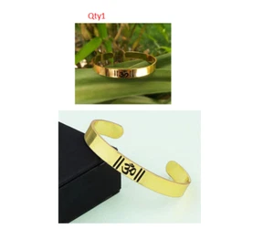 Pulsera OM de latón de diseñador Lord Shiva Kada pulsera moda Sawan Rakhi regalos - Imagen 1 de 4