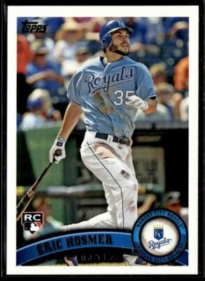2011 Topps Update Eric Hosmer Kansas City Royals #US155 - Image 1 of 2