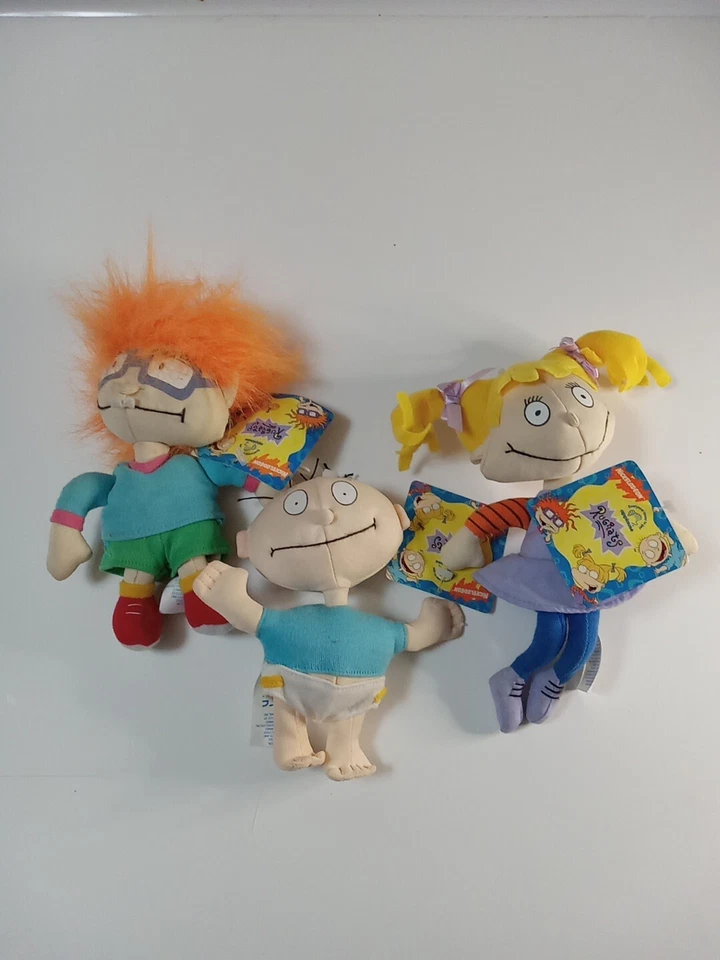 Rugrats Applause Nickelodeon Chuckie Plush Beanbag Figure 1997