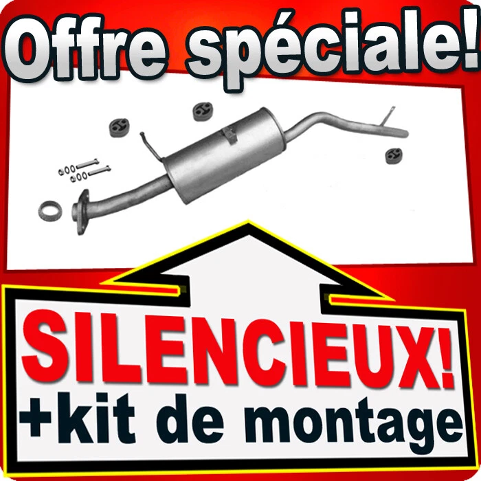 Silencieux Arriere pour SUZUKI SAMURAI 1.9 TD 1998-2000 4x4 échappement - Photo 1/1