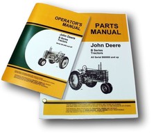 Lot John Deere B Bn Bw Bwh Bnh Tractor Operators Parts Manuals Catalog Owners