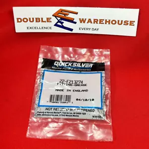 NOS OEM NIP Mercury Quicksilver 22-F213274 Grease Fitting SET OF TWO - Foto 1 di 4
