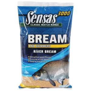 Sensas 3000 River Bream 1kg NEW 10342 Match Fishing Groundbait - Picture 1 of 1