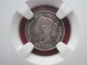 Canada, 1898 Five Cent Silver NGC XF Details - Picture 1 of 7