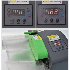 Buffer Bubble Bag Inflator Air Cushion Packaging Machine Air Pillow Maker 12M/M - Picture 1 of 5