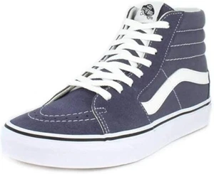 Vans Men Sk8-Hi Grisaile/True White Sneaker Size 8.5 US - Picture 1 of 5