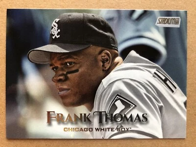 2019 Topps Stadium Club #24 Frank Thomas Chicago White Sox Baseball Card - Image 1 of 2