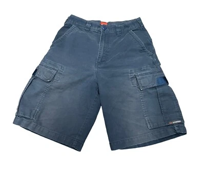 Vintage Vans Men’s Blue Faded Skateboard Cargo Shorts Size 29  - Image 1 of 4