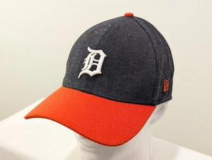 Detroit Tigers MLB Fitted Hat New Era 39 Fifty Genuine Merchandise Cap Size M/L - Picture 1 of 13