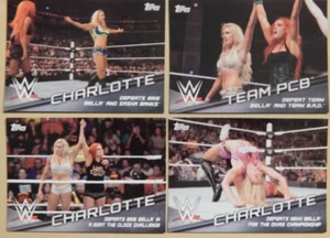 2016 Topps WWE Divas Revolution - The Revolution sottoset completo Charlotte Flair - Foto 1 di 2