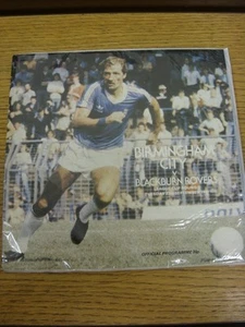 23.09.1980 Birmingham City v Blackburn Rovers [Football League Cup] (Falte). Wir - Bild 1 von 1