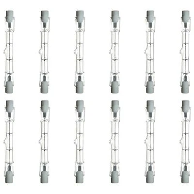 12 Pack Sunlite 150 Watt, Double Ended T3, R7S Base, Clear - Image 1 of 2