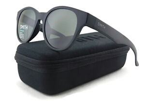 New Smith SNARE POLARIZED Sunglasses | Matte Black / Polar Green Lens