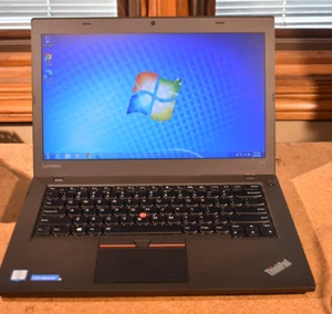 Lenovo ThinkPad T460 Core i5-6300U 2,4 GHz 4 GB 256 GB SSD Windows 7 Pro 32 bit - Foto 1 di 16