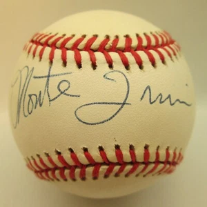 Monte Irvin Signed William White ONL Baseball Giants  Chicago Cubs - Picture 1 of 2