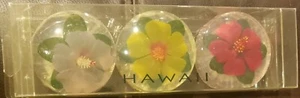 Savon Les Fleurs Plumeria Flowers Set of 3 Soap Bars "Hawaii" - Picture 1 of 1