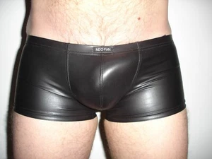 Boxer imitation cuir  NEOFAN taille S/M sexy Ref C02  - Picture 1 of 11