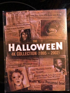 New Halloween 6-8 Collectors Edition 4K UHD+Blu-ray+Slipcase Factory Sealed Nice - Imagen 1 de 3