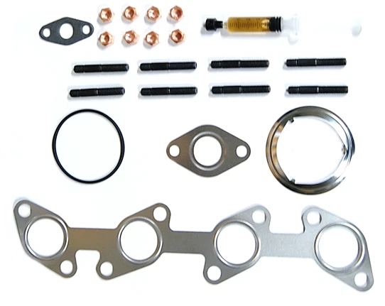 Kit de montaje turbocompresor Audi A3 Volkswagen Golf Passat Touran AZV BKD 724930 Foto 1 de 1