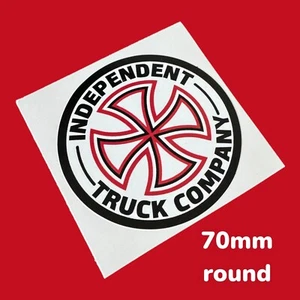 Independent Truck Company Skateboard vinyl Sticker Classic Half Pipe Skate Surf - Picture 1 of 1