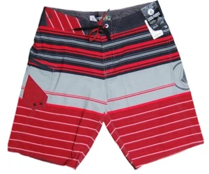 New Volcom Mod-Tech Lido 4 Ways Stretch MID LENGTH Mens Trunk Short Size 32 - Picture 1 of 3