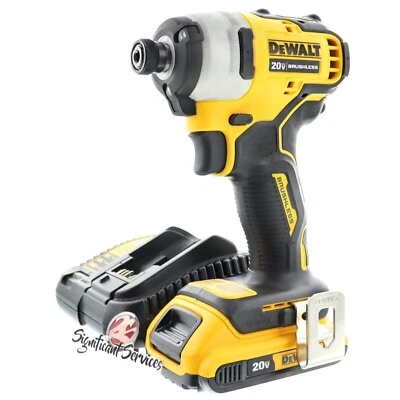DEWALT DCF809B 20V MAX Brushless Cordless Li-Ion 1/4 in Impact Driver 2.0 Ah Kit - Image 1 of 4