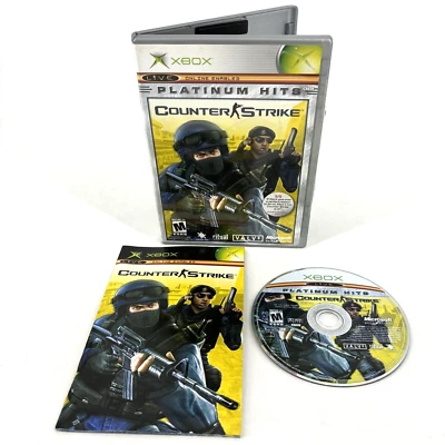 Counter Strike (Microsoft Xbox, 2003) Complete With Manual - Image 1 of 4